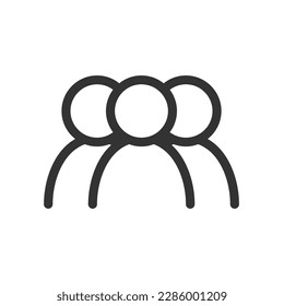 group icon vector sign symbol graphic illustration, business people