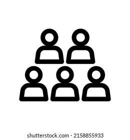 Group Icon Vector Symbol Design Illustration