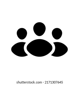 Group Icon Vector Symbol Design Illustration