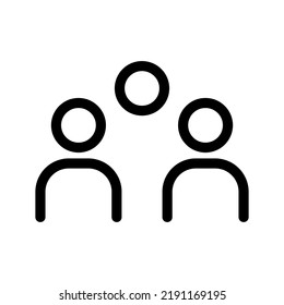 Group Icon Vector Symbol Design Illustration