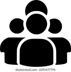 group icon vector symbol design illustration