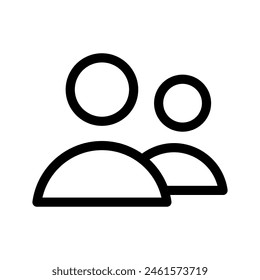 Group Icon Vector Symbol Design Illustration