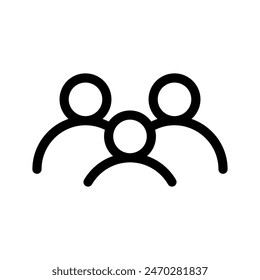 Group Icon Vector Symbol Design Illustration