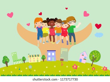 Group of kids