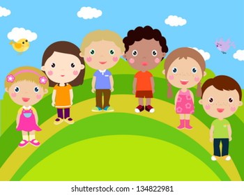 Group of kids