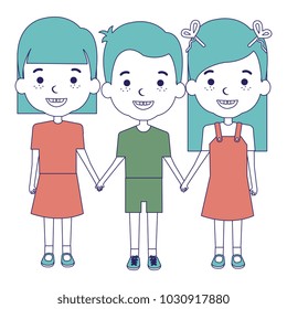 group of kids avatars characters