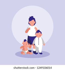 group of little boys characters