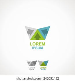 Group logo for business. vector format.