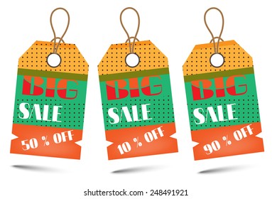 Group of luxury, isolated stickers with text on white background