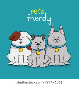group mascots pet shop