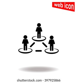 Group of meet people. 