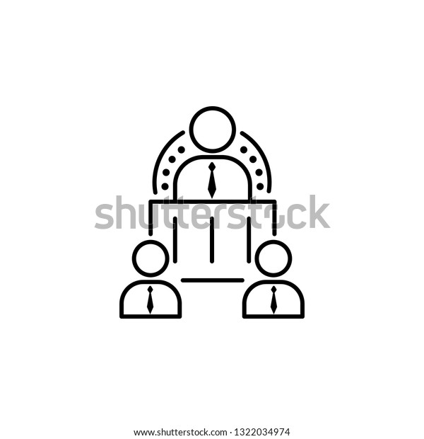 Group Member Staff Win Icon Element Stock Vector Royalty Free