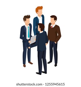 group of men avatars characters
