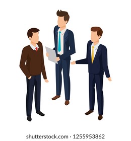 group of men avatars characters
