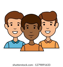 group of men avatars characters