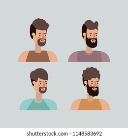 group of men characters