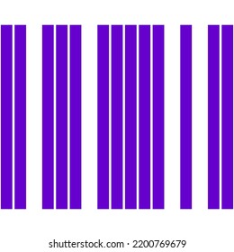 group of online shopping icons made in colorful style with slight variations of purple lines