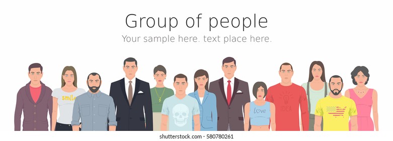 Group of people.