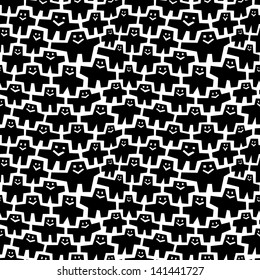 group people - abstract vector background