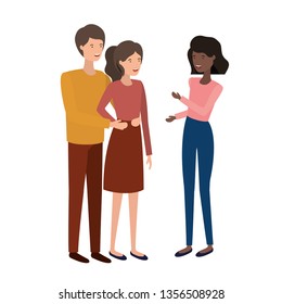 group of people avatar character