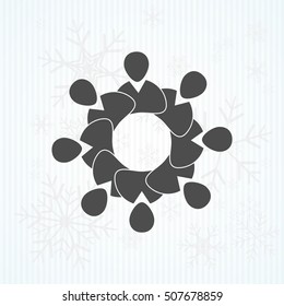  Group of People, business  meeting Icon