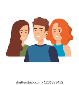 group of people characters