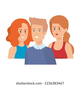 group of people characters