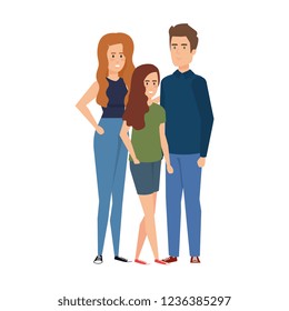 group of people characters