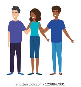 group of people characters