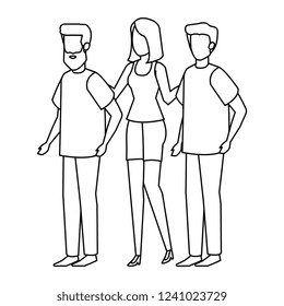 group of people characters