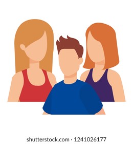 group of people characters