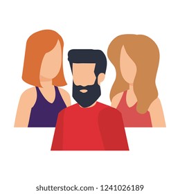group of people characters
