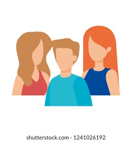 group of people characters