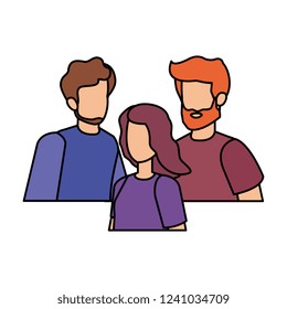 group of people characters
