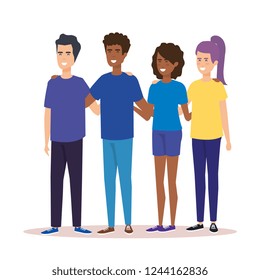 group of people characters