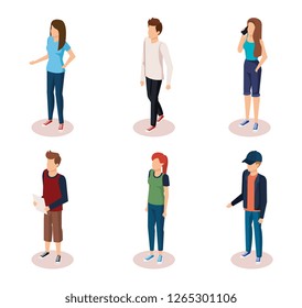 group of people characters