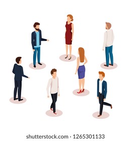 group of people characters