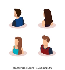 group of people characters