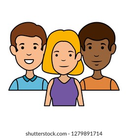 group of people characters