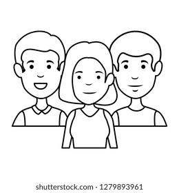 group of people characters
