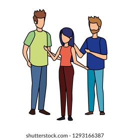group of people characters
