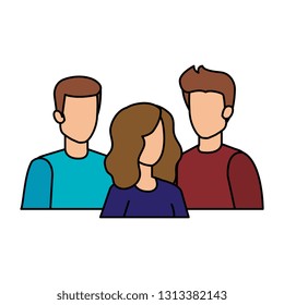 group of people characters