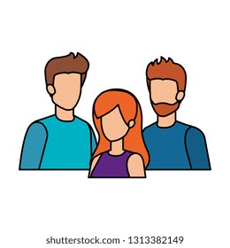 group of people characters