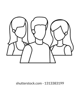 group of people characters