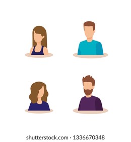 group of people characters