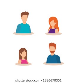 group of people characters