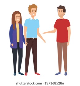 group of people characters