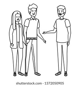 group of people characters