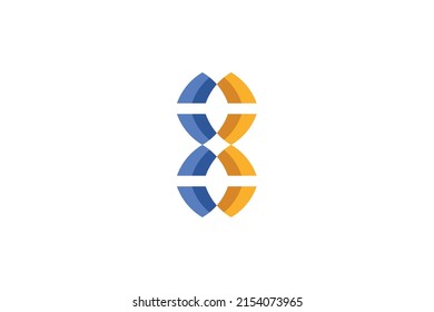 Group of People Colored Logo Vector