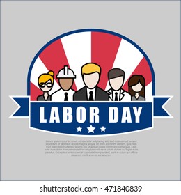 Group of People Different Occupation Set, International Labor Day Flat Vector Illustration